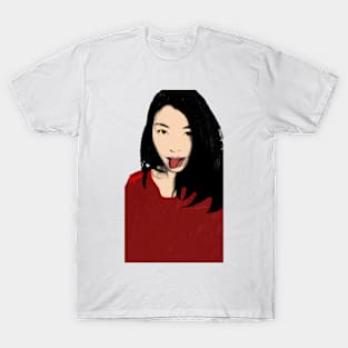 FUNNY GIRL - RED I T-Shirt